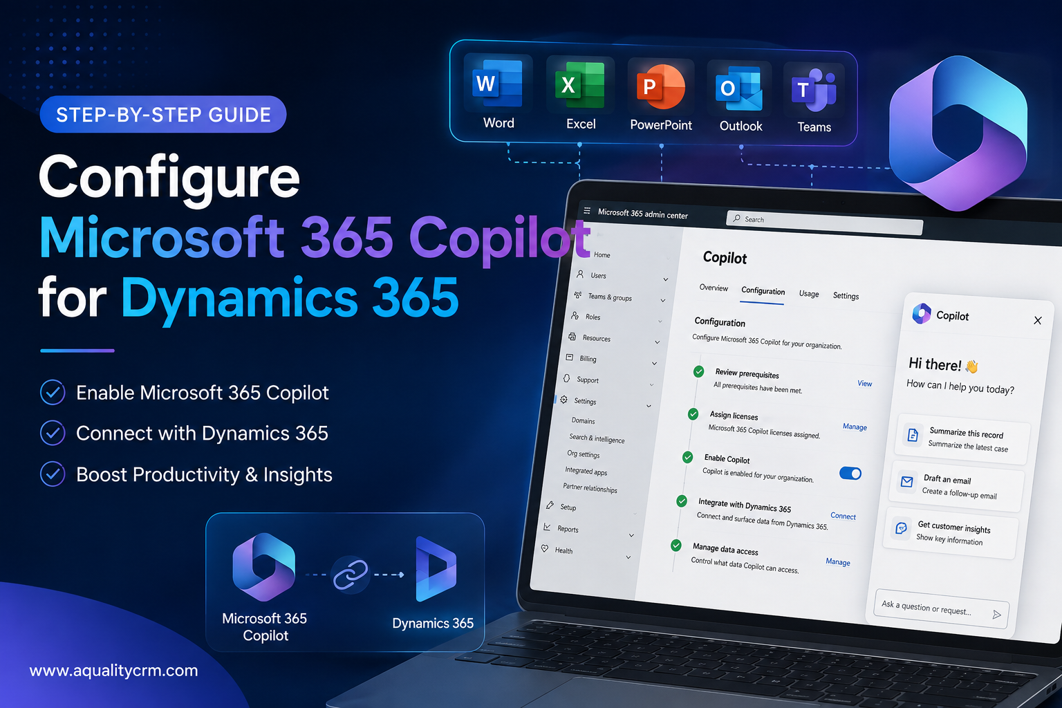 How to Configure Microsoft 365 Copilot in Dynamics 365
